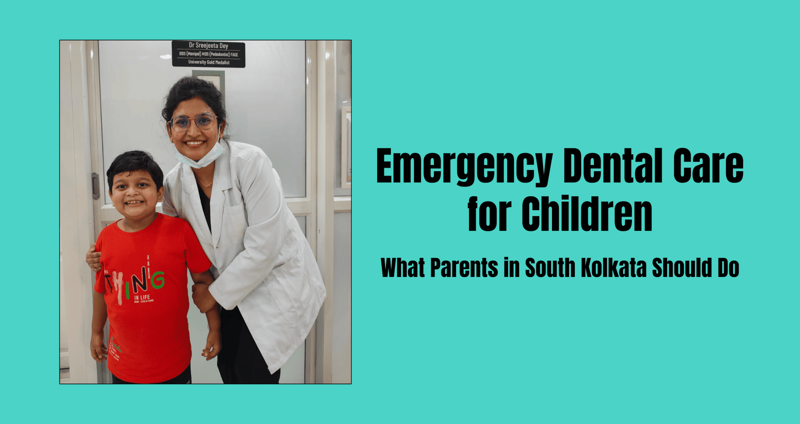 child dental emergency in South Kolkata
