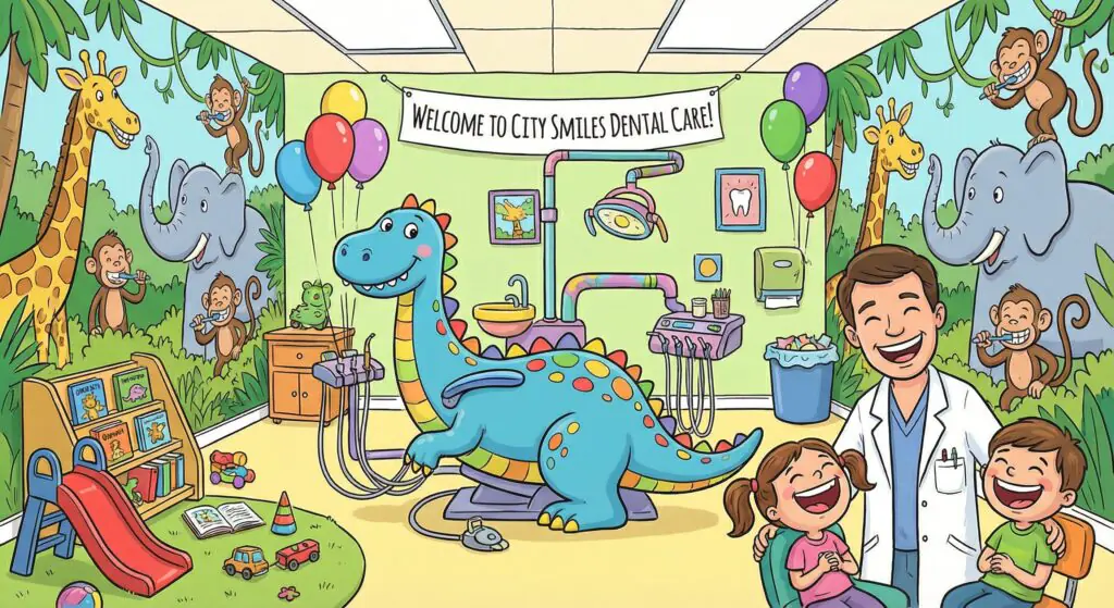 Kids-friendly dental clinic in South Kolkata.