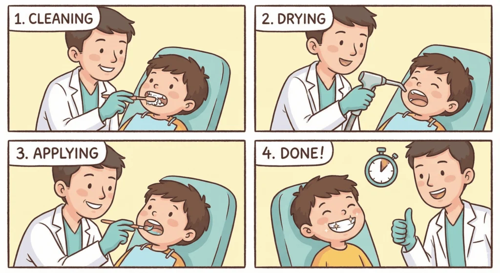 how dental fluoride treatment is done in Kolkata