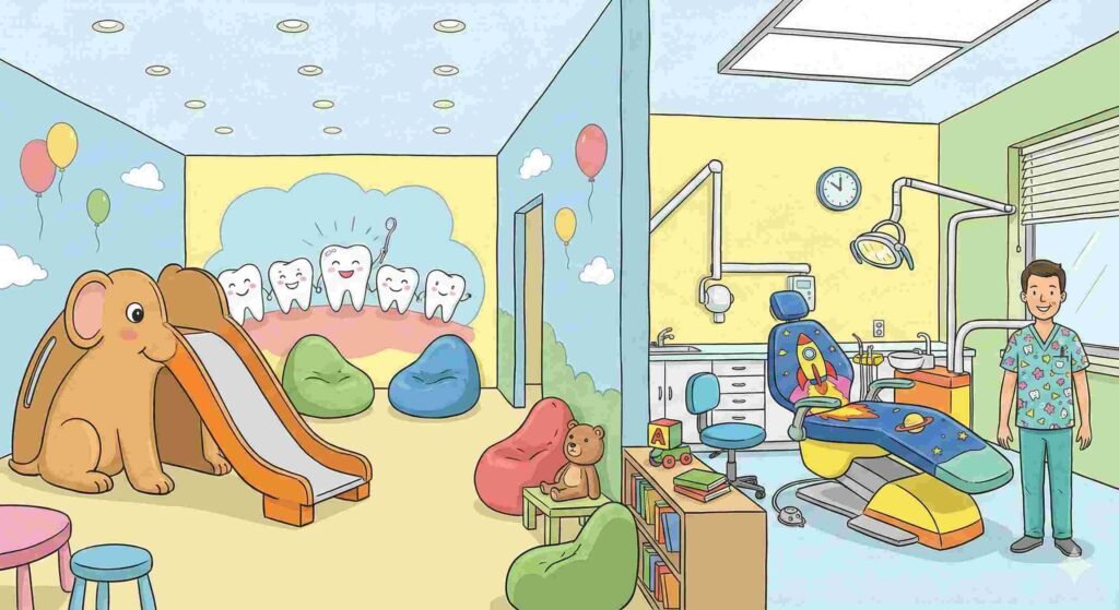 Pediatric dentist clinic in South Kolkata with child-friendly setup 