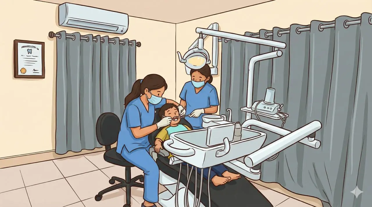 painless pediatric dental treatment in Kolkata