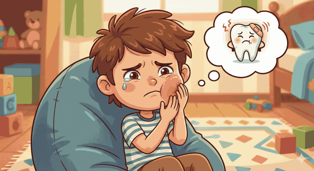 child tooth pain in Kolkata common symptoms