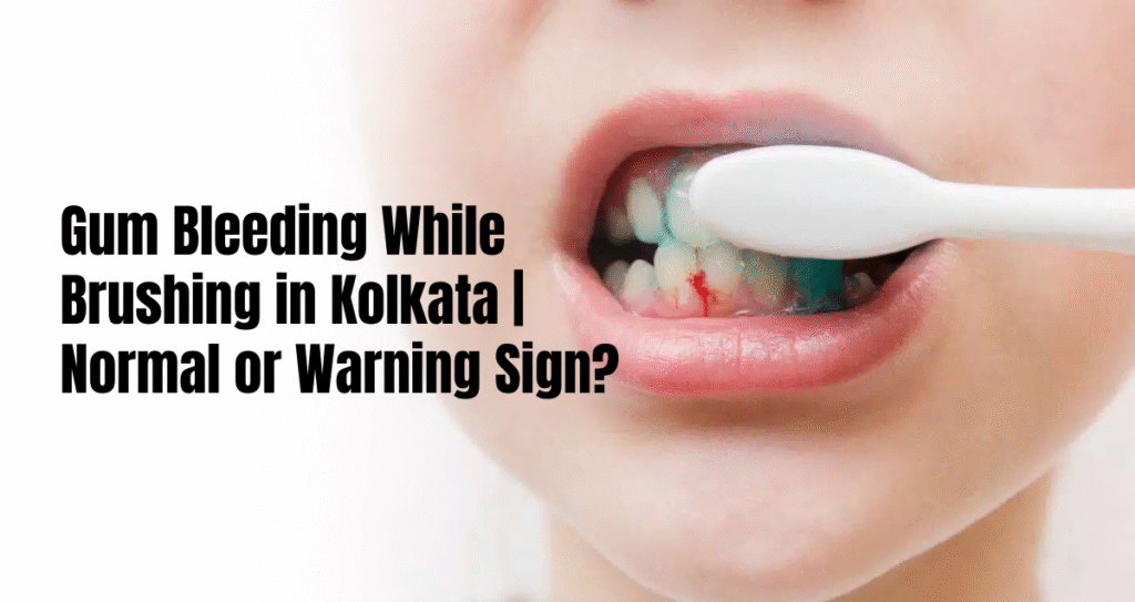 Gum Bleeding While Brushing